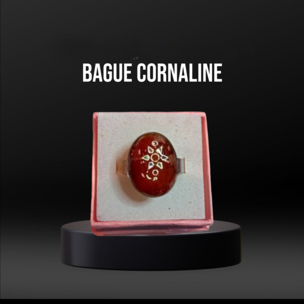 Bague Cornaline