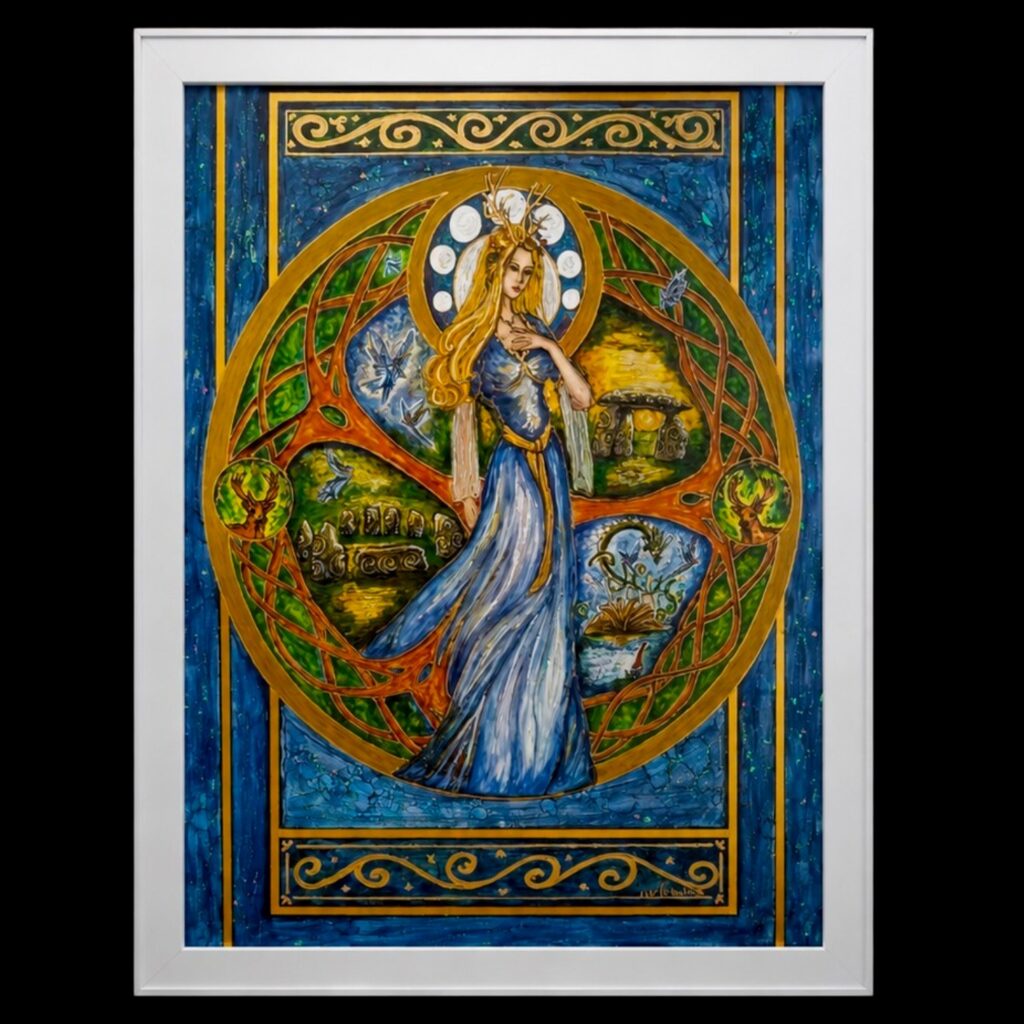 Tableau Déesse Dana