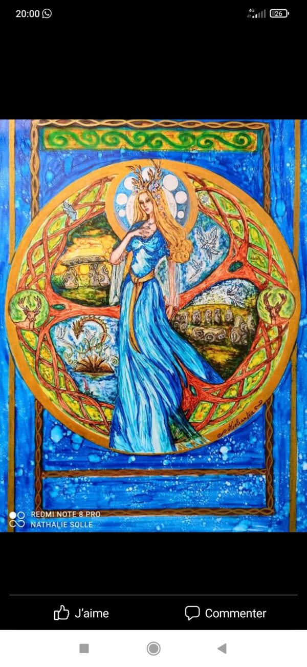 Tableau Déesse Dana
