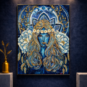 Tableau Gardienne lunaire