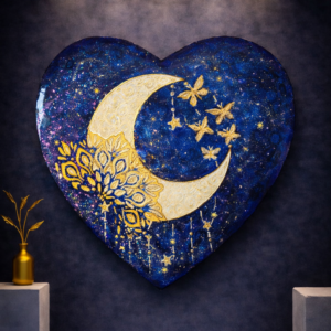 Tableau coeur lune