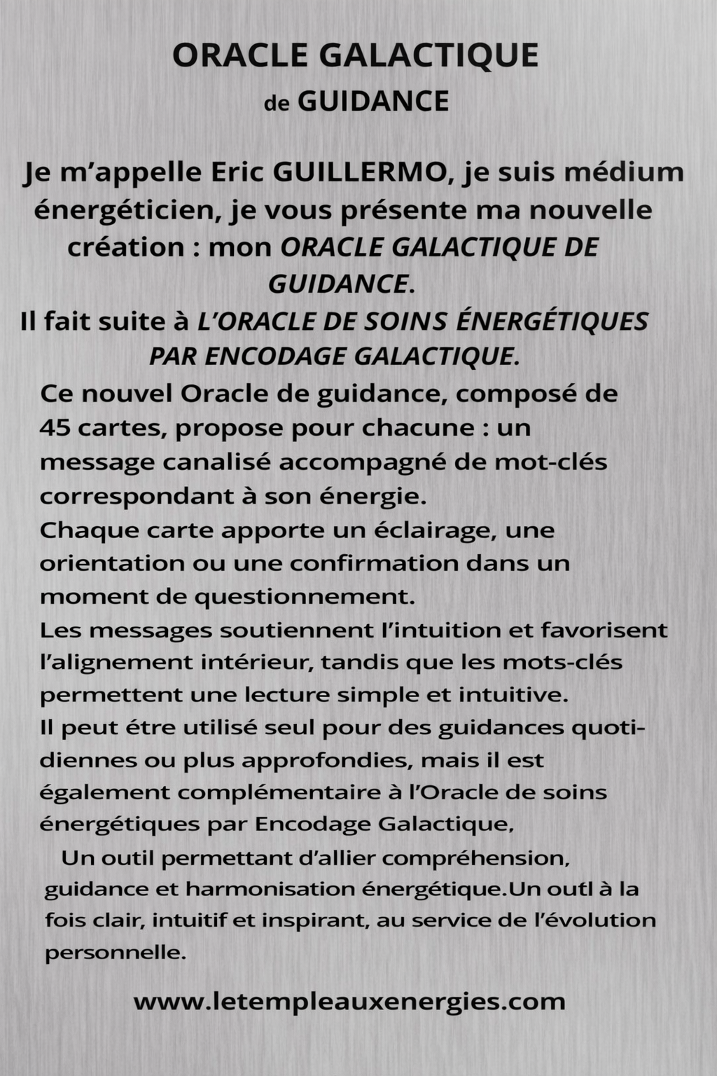 Oracle galactique de guidance – Image 2