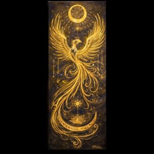 Tableau “Éveil du Phénix”