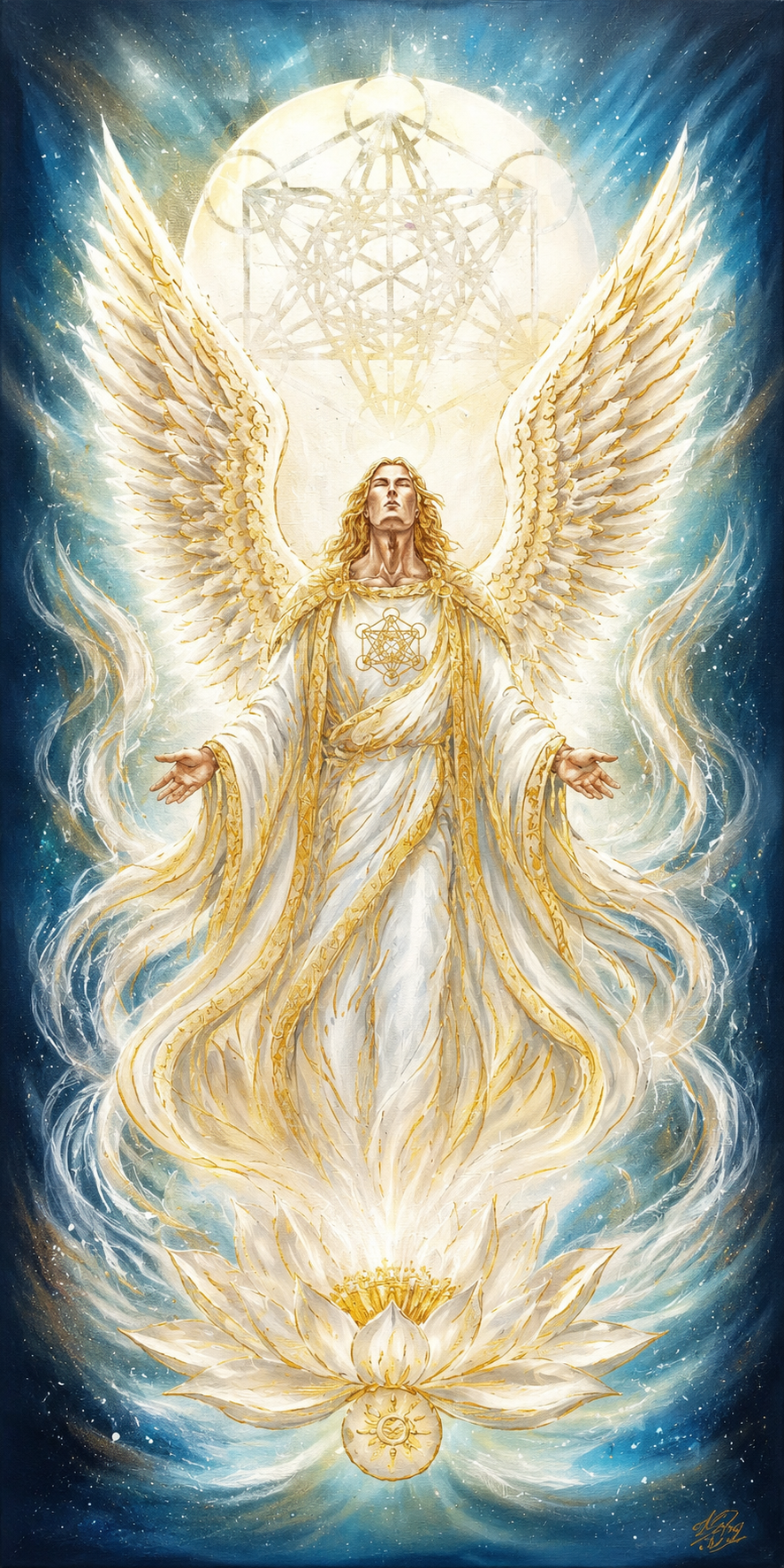 Reproduction Fine Art Archange Metatron – Image 2